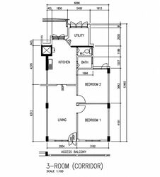 Blk 21 Dover Ville (Queenstown), HDB 3 Rooms #628814021